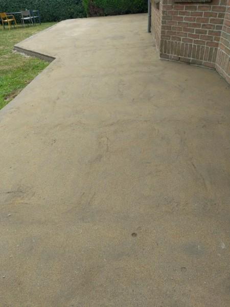 Extension de terrasse et pose de carrelage par votre paysagiste BRIDENNE Michael à Cassel